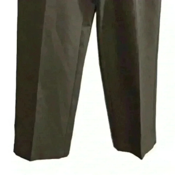 Haggar Men's Cool 18 Pro Classic Fit Green Dress Pants Sz 34x29 Flat Front Golf - Picture 5 of 12